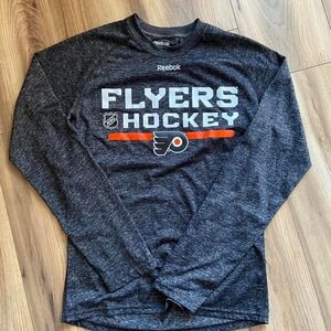 Grey Reebok Flyers long sleeve shirt #NHL